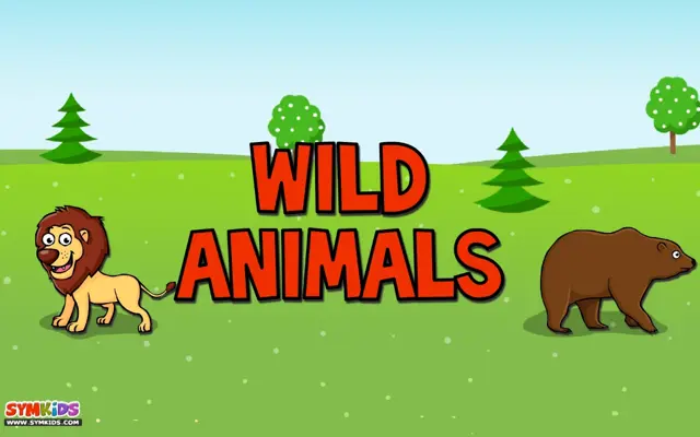 Wild Animals for Kids android App screenshot 2